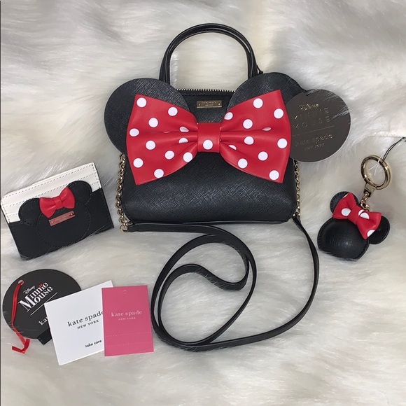 Kate ♠️ Spade NY Minnie Mouse 3 Piece Set - Picture 3 of 16